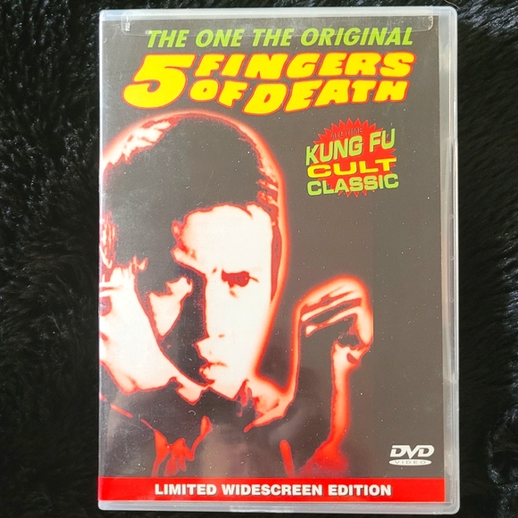 5 Fingers of Death DVD Movie Kung-Fu Limited Wide-screen Edition Shaw Brothers - Picture 1 of 2